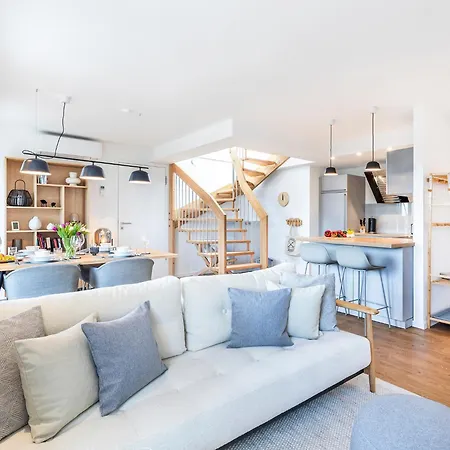 Prora - Deck54 Dachterrasse Апартаменты Остзебад Бинц