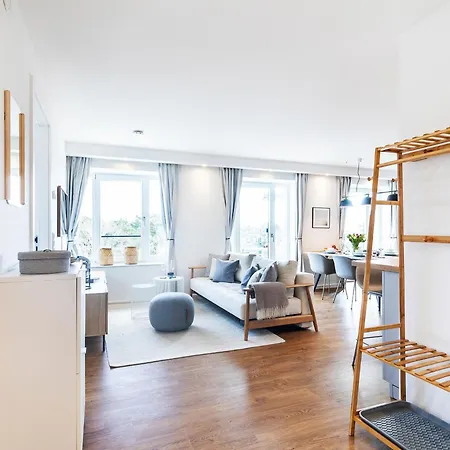 Prora - Apartment Mit Sauna Und Strandkorb Am Strand - Deck54 Dachterrasse * بينز